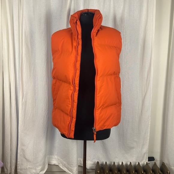 Orange H&M Puffer Vest - Picture 2 of 9